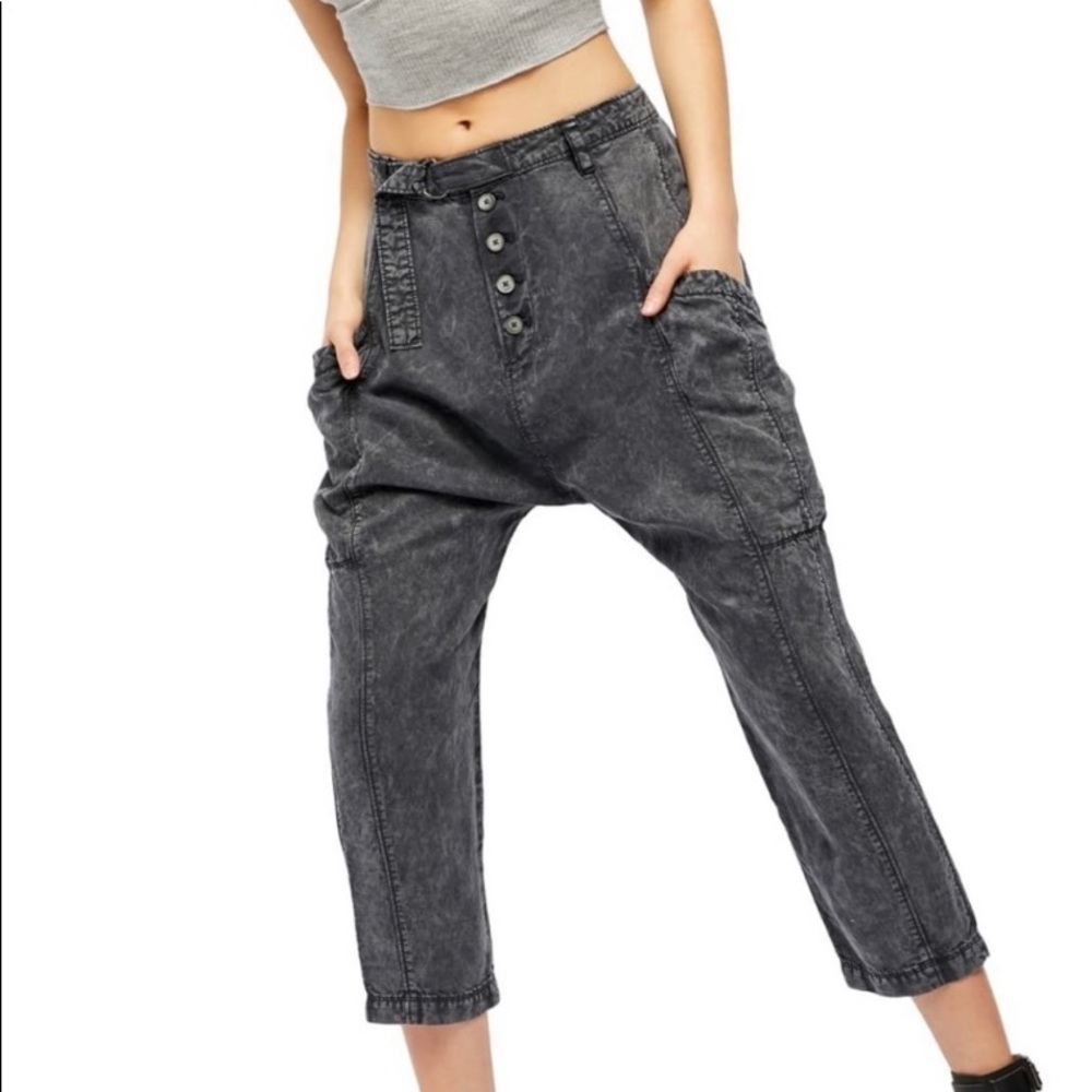 Size 6 free people desert daze harem pants